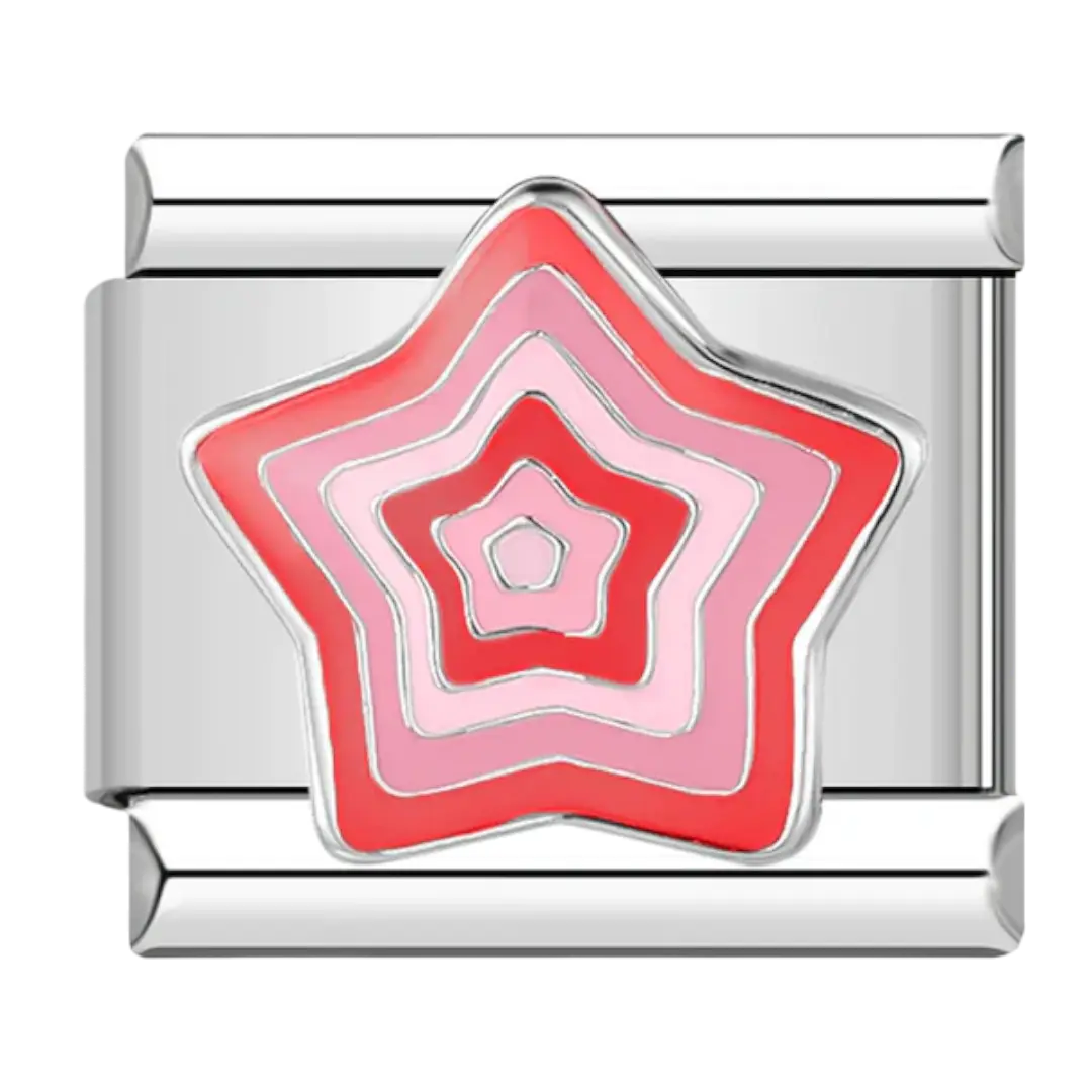 Pink Star Charm