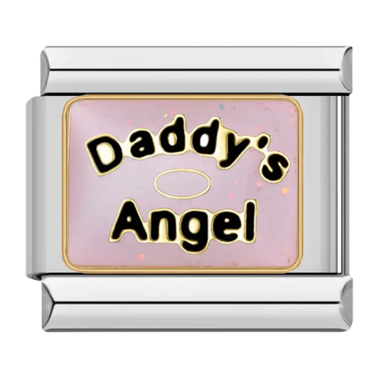 Daddy's Angel Charm