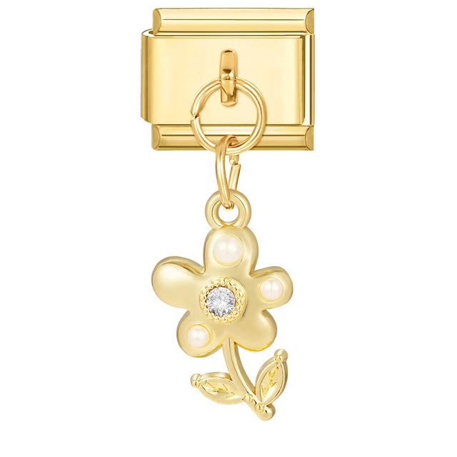 Hanging Flower Charm