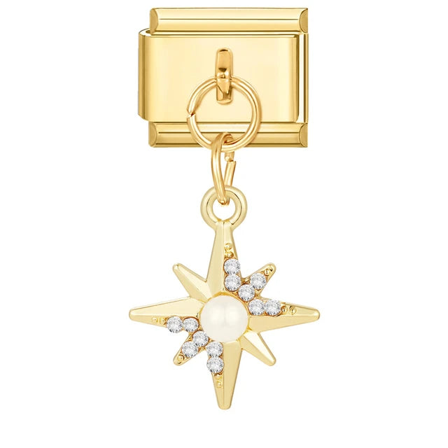 Adorned Star Charm