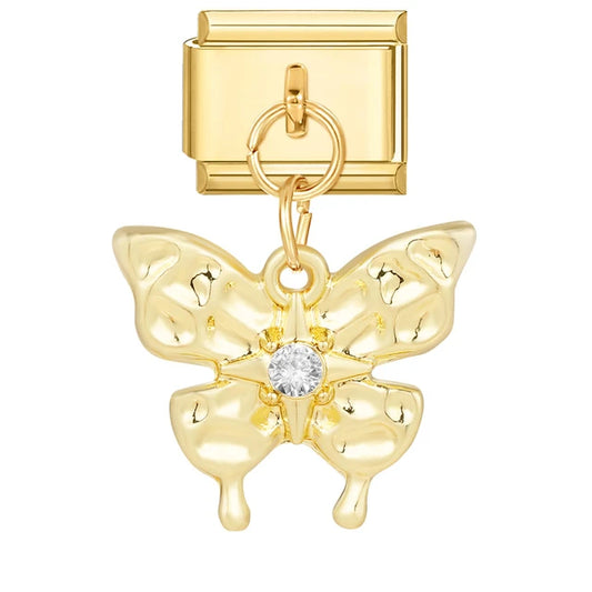 Bejeweled Butterfly Charm