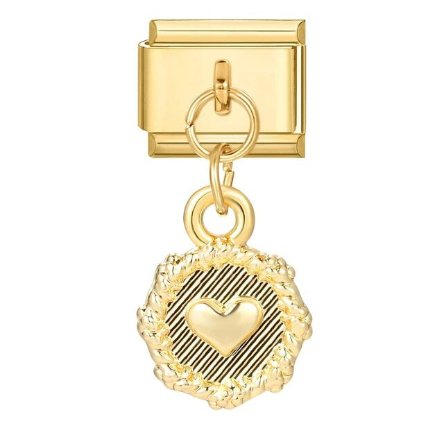 Chic Heart Pendant Charm