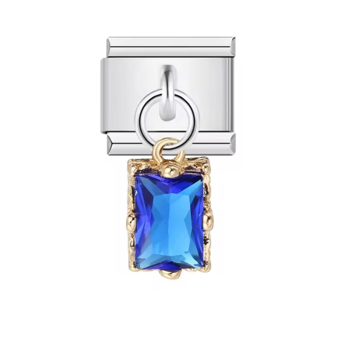 Sapphire Gemstone Charm