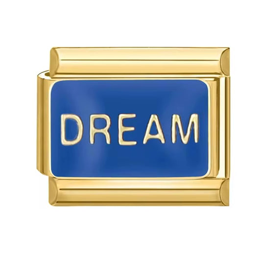 Dream in Gold Charm