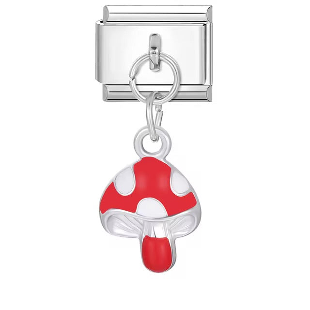 Red Mushroom Charm