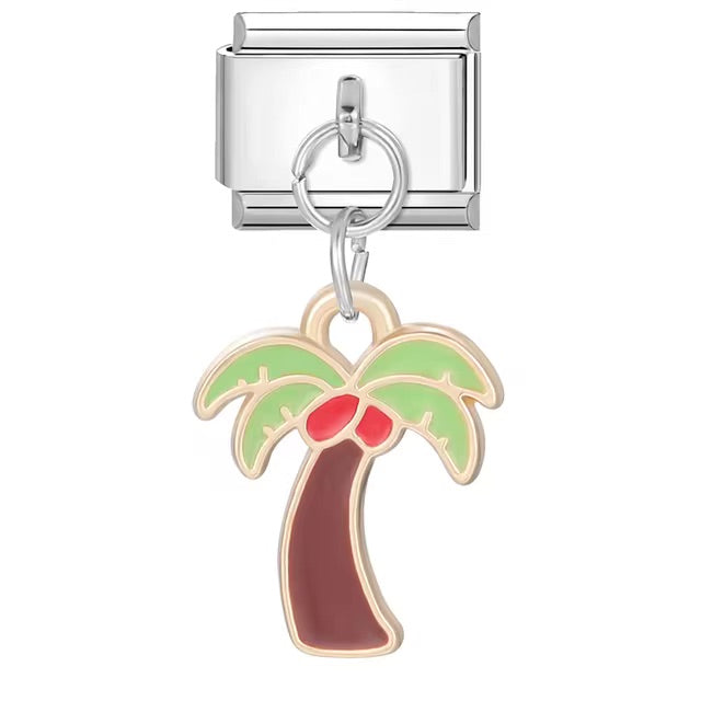 Palm Tree Hanging Charm