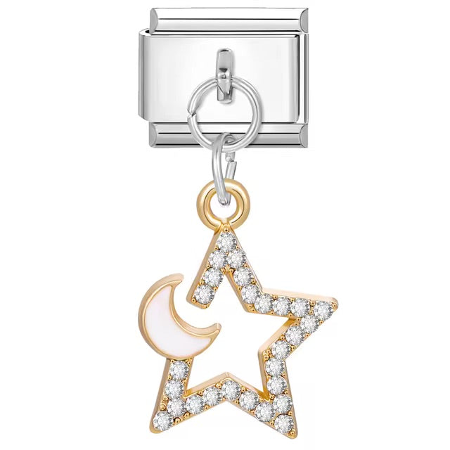 Moon Adorned Diamond Star